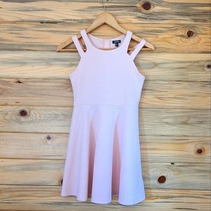 Zunie Pink Double Strap Dress Ladies Size 10